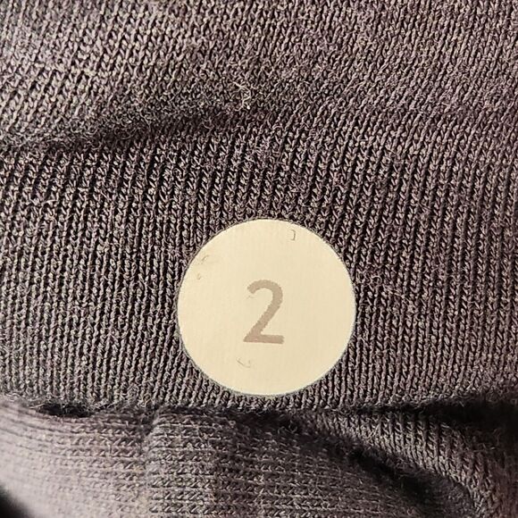 Lululemon Gray Hooded Zip-Up Windbreaker Women's Size 2 - Picture 5 of 6